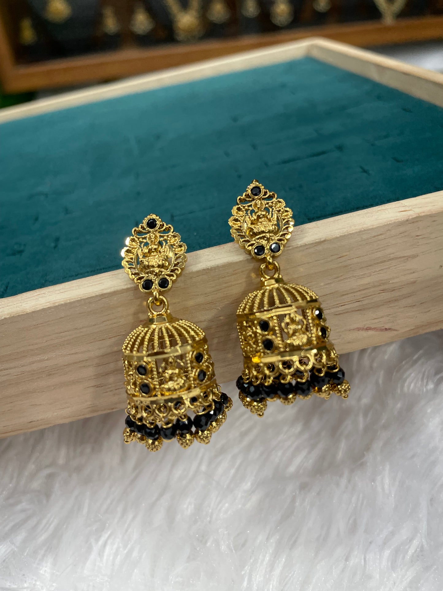Laxmidevi butta earrings-SHER296