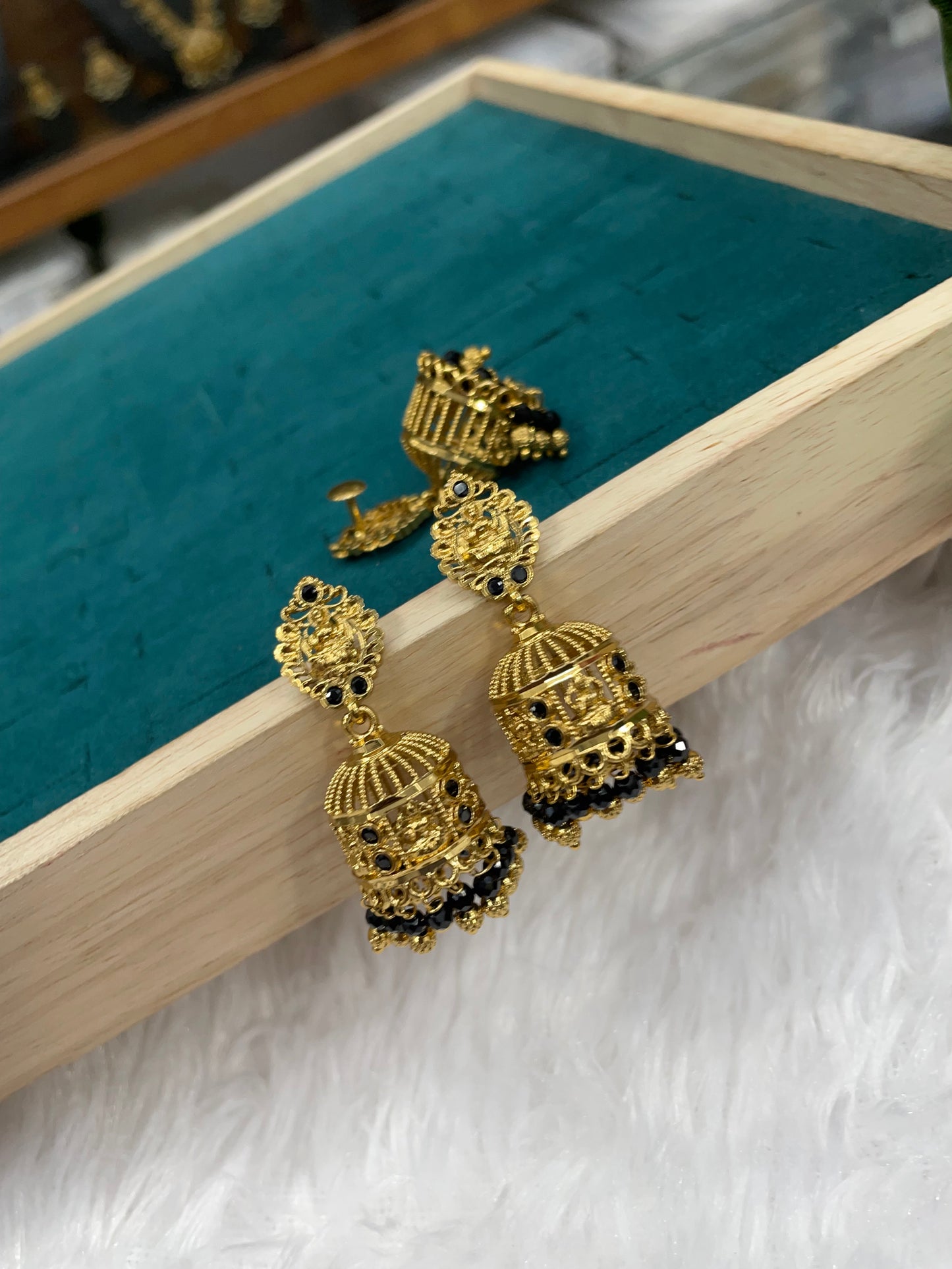 Laxmidevi butta earrings-SHER296