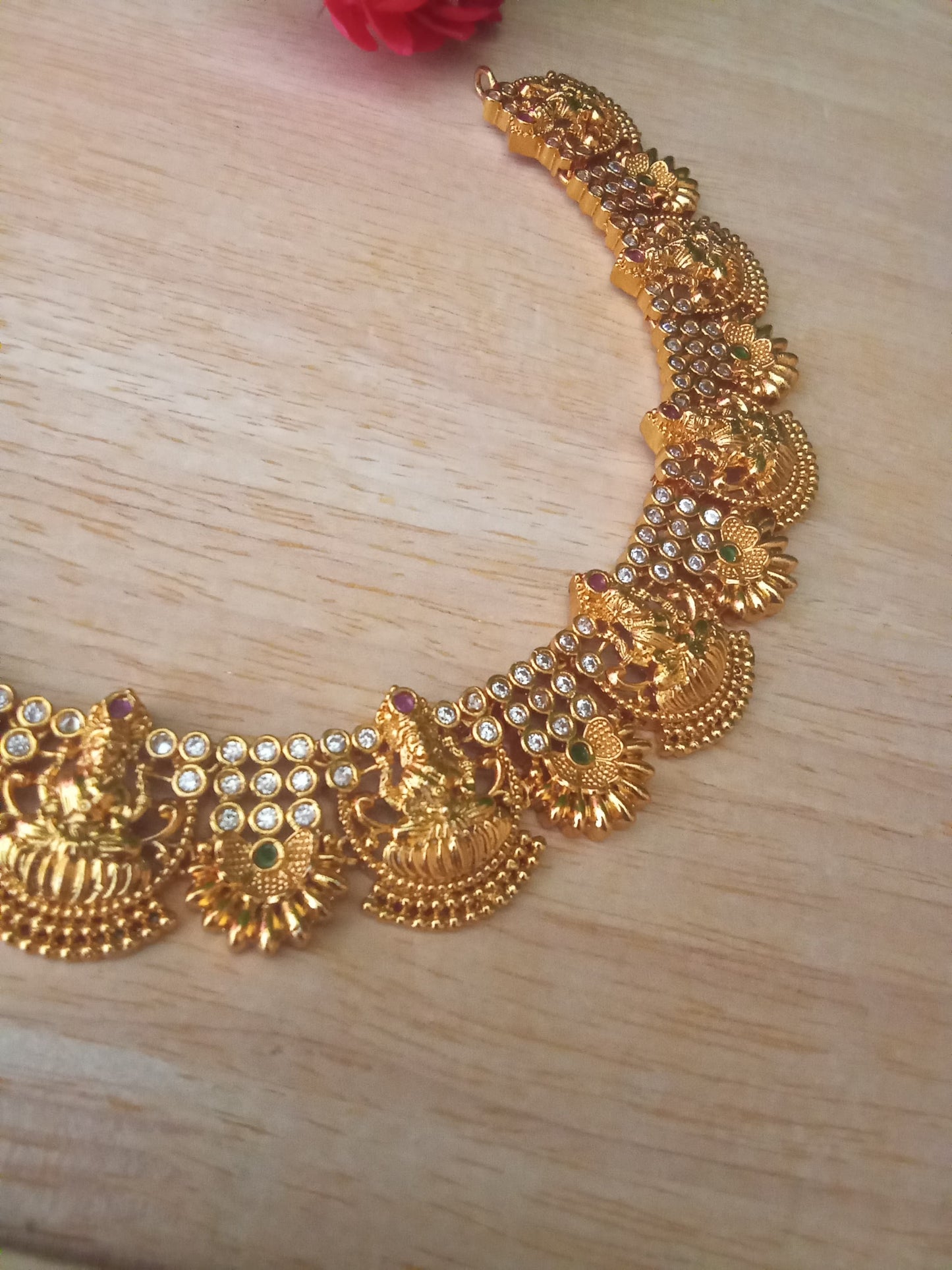 Lakshmi Temple Necklace Set -SHNC14