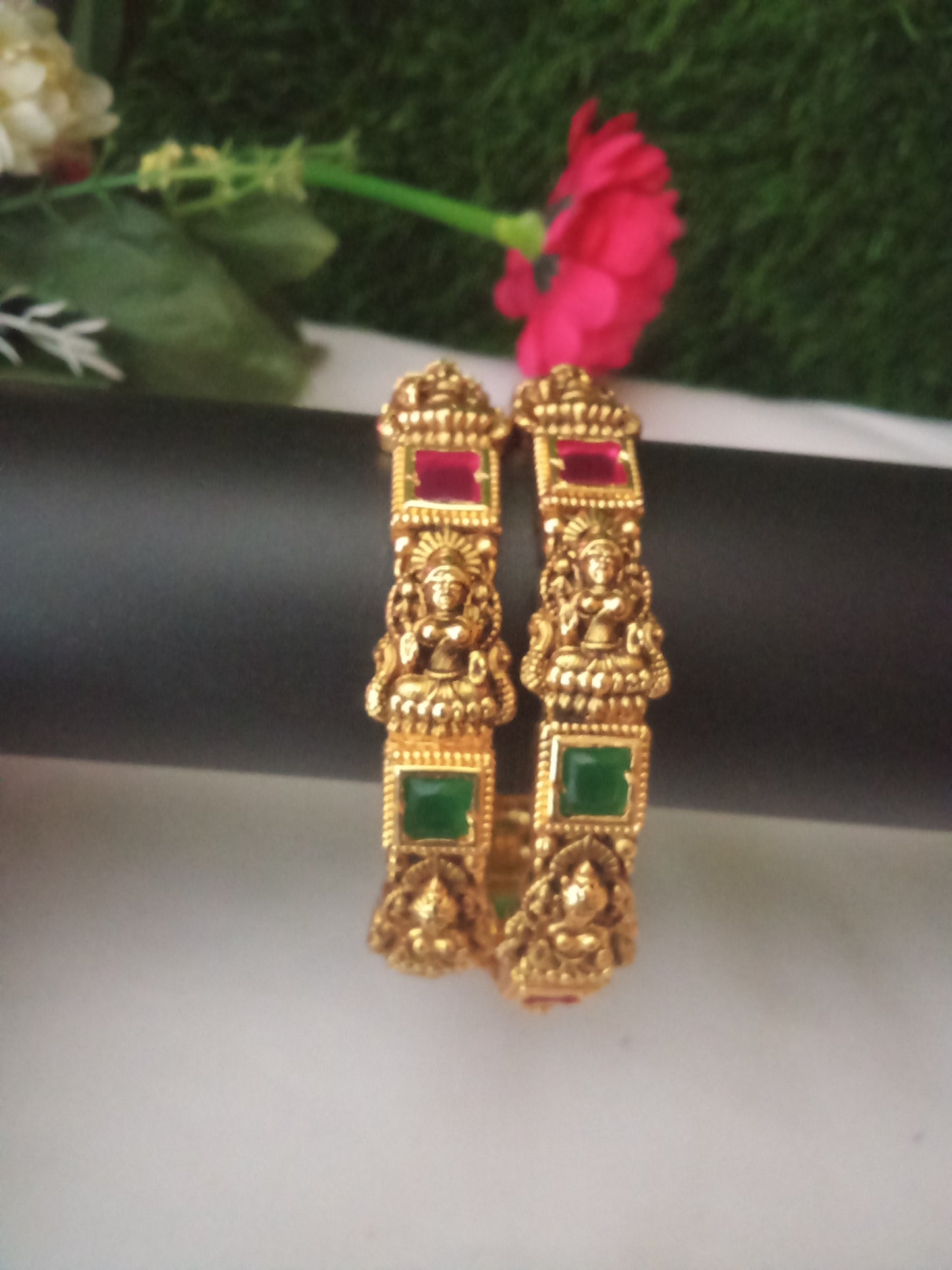 Premium mat nakshi bangles-SHB01