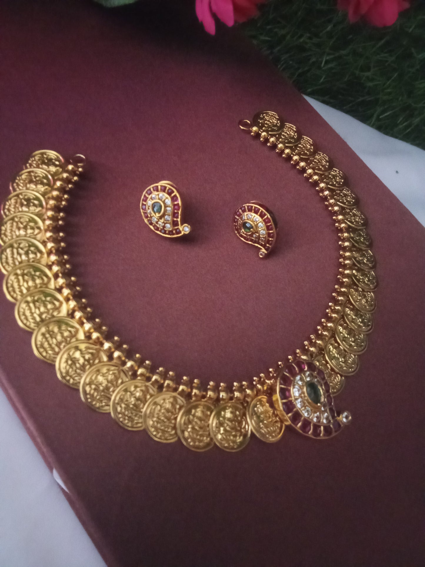 Laxmi kasu necklace -SHNC199