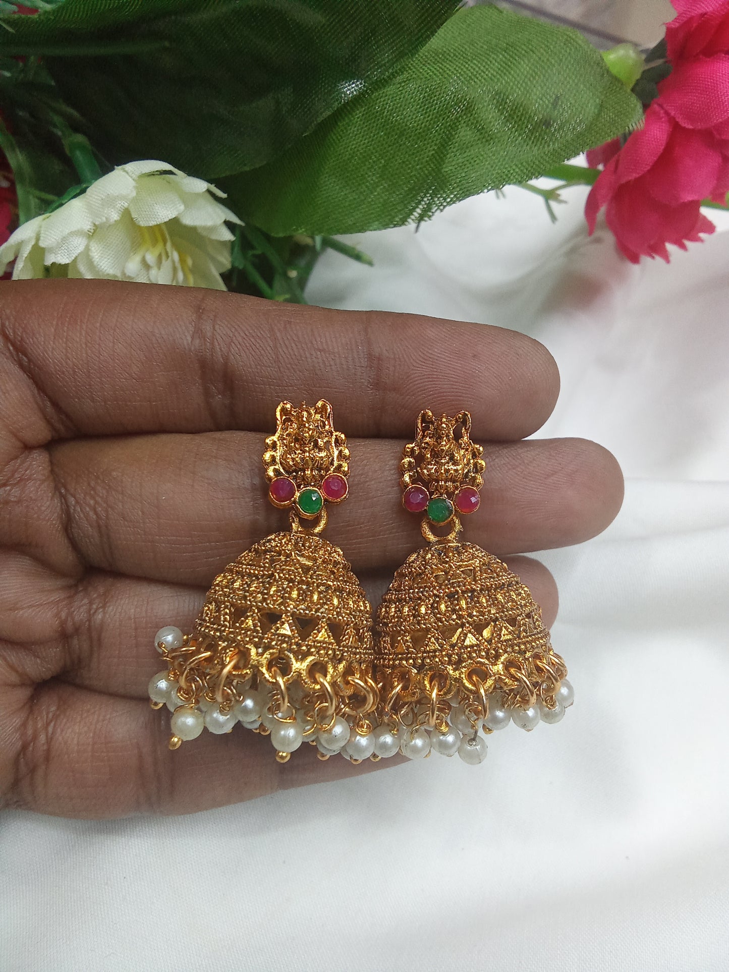 laxmdevi butta Earrings-SHER01