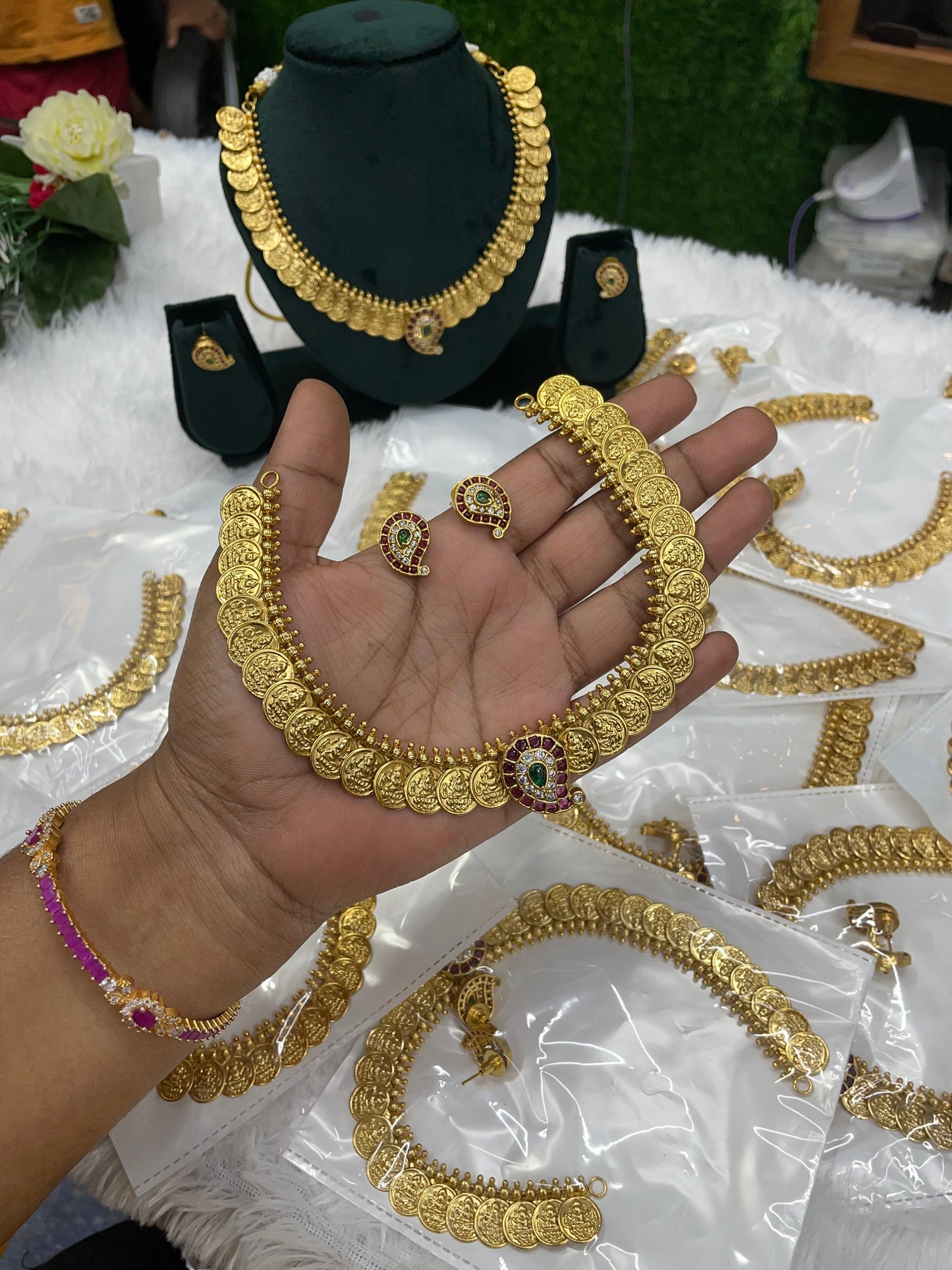 Laxmi kasu necklace -SHNC199