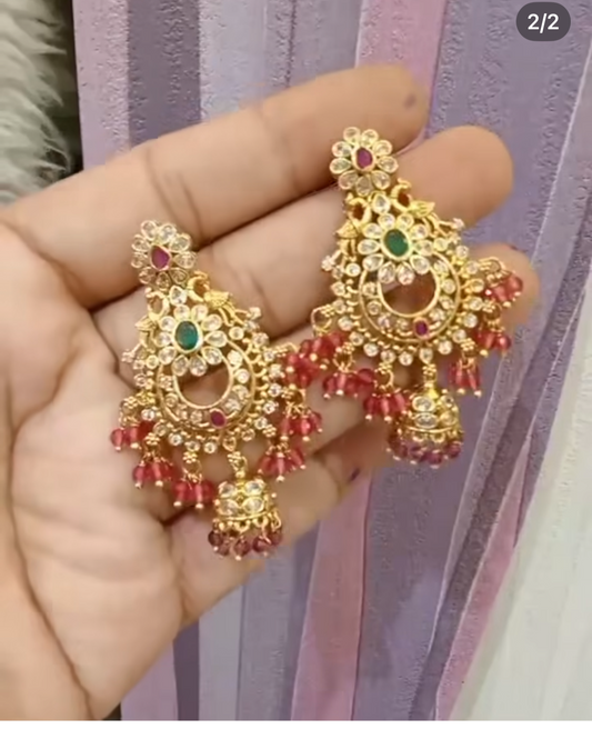 Chandbali earrings-SH02