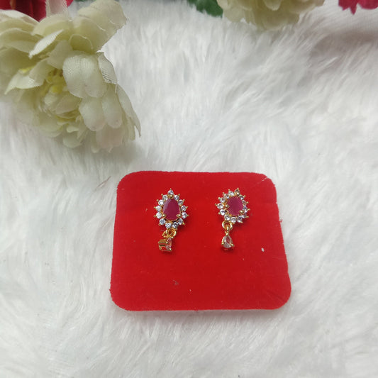 microgold earrings-SH01