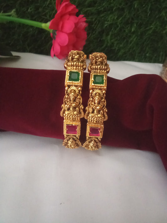 Premium mat nakshi bangles-SHB01