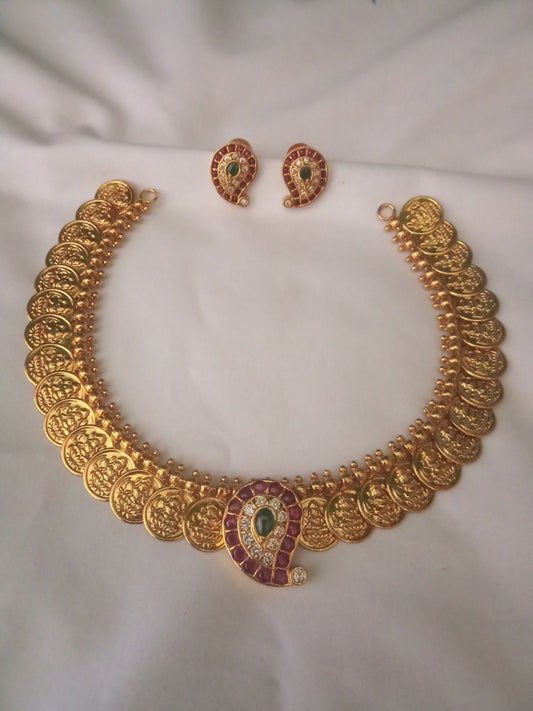 Laxmi kasu necklace -SHNC199